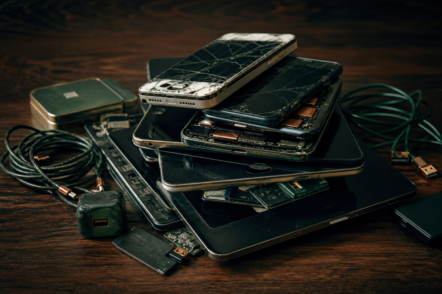 Celulares en el taller